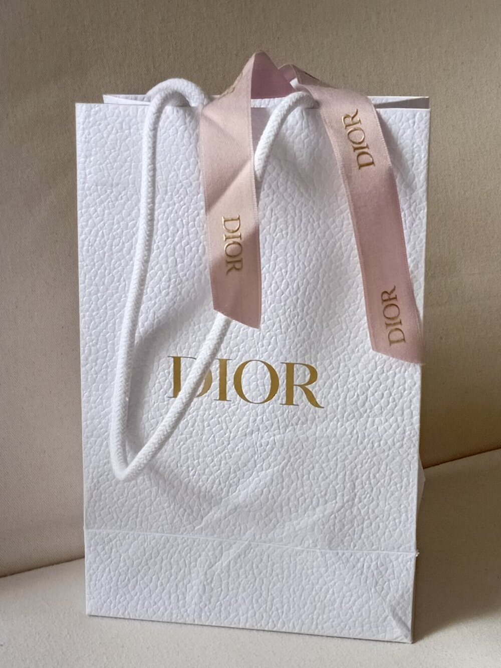 Dior Empty Gift Box & Bag With Ribbon - Picture 14 of 15